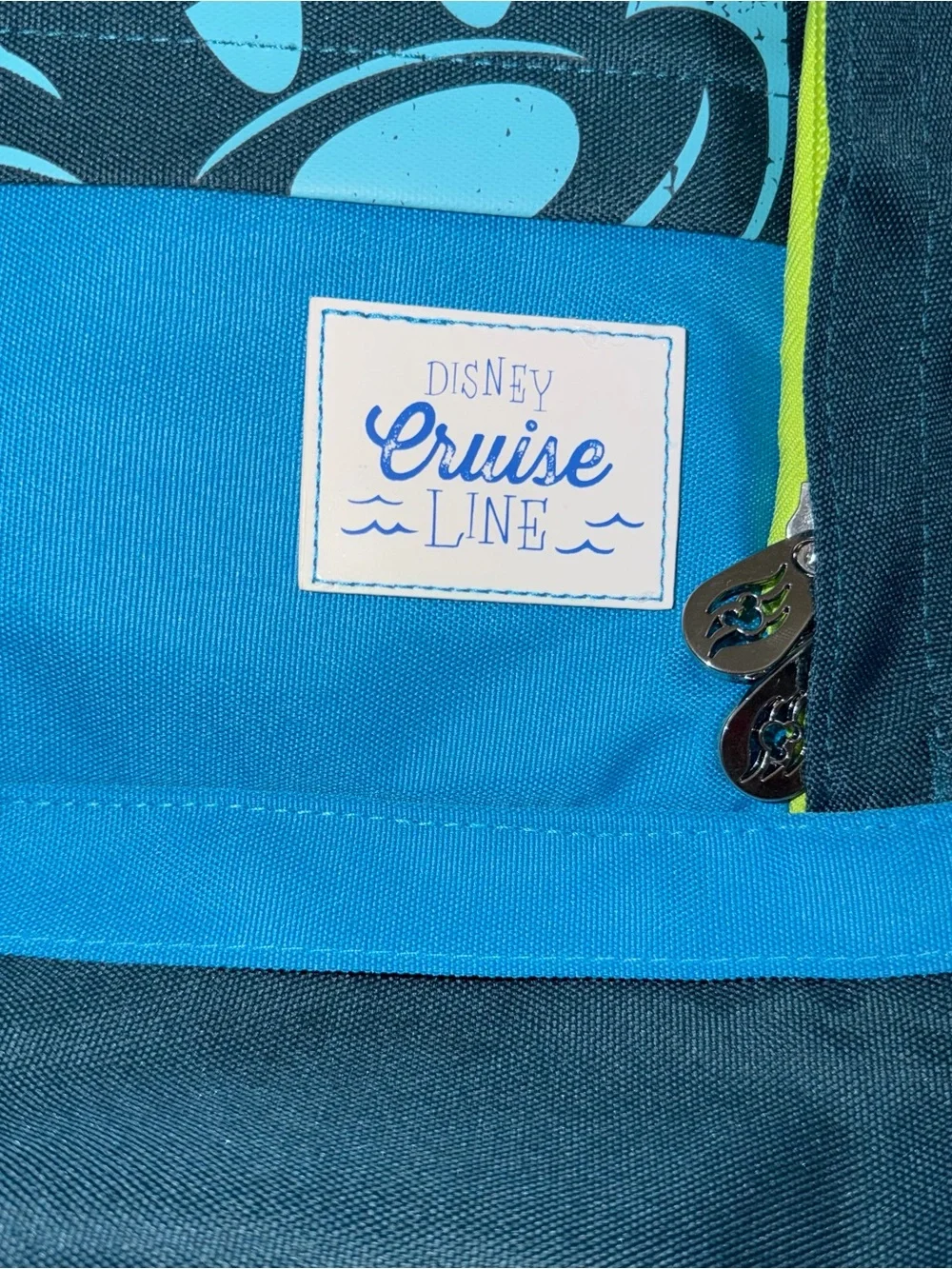 NWT Disney Cruise Line Kids Navy‎ & Teal Mickey Mouse Backpack Disney character